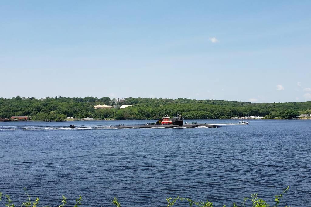 Waterfront Home With A View Groton Bagian luar foto