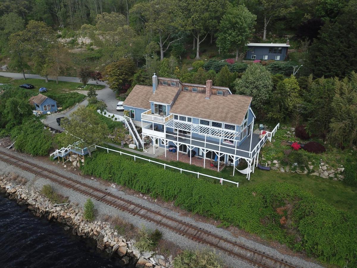 Waterfront Home With A View Groton Bagian luar foto